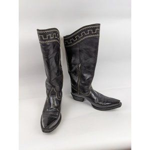 Ariat Sahara Leather Western Cowboy Boots Size 10 10011938